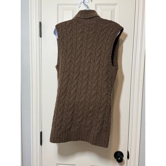 Ralph Lauren Wool Cashmere Sweater Vest NWT | Luxe Coastal Grandmillennial - Picture 2 of 7